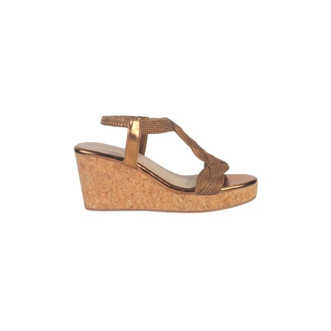 Mochi Women Antique-Gold Casual Pumps (SKU: 34-273-28-36)