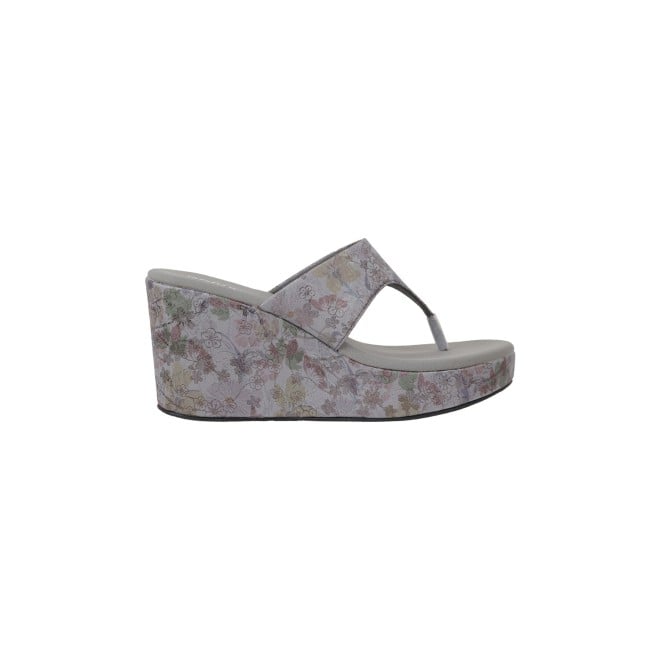 Mochi Women Grey Casual Slippers (SKU: 34-275-14-36)