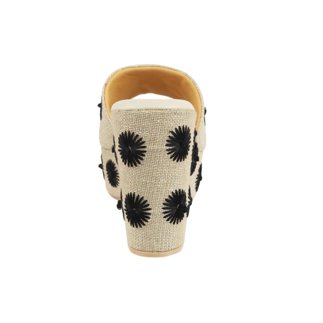 Mochi Women Beige Casual Mules (SKU: 34-277-20-38)