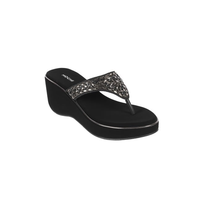 Mochi Women Black Casual Pumps (SKU: 34-280-11-36)