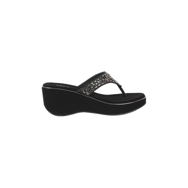 Mochi Women Black Casual Pumps (SKU: 34-280-11-36)