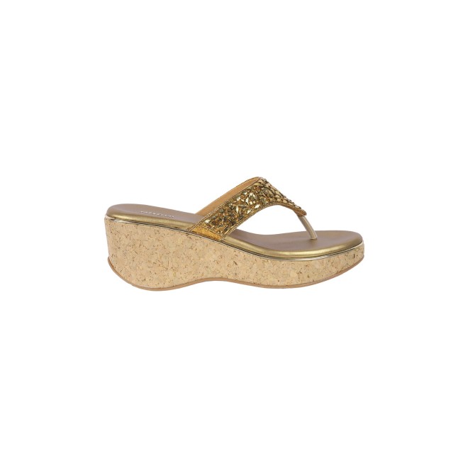 Mochi Women Antic-gold Casual Pumps (SKU: 34-280-28-36)