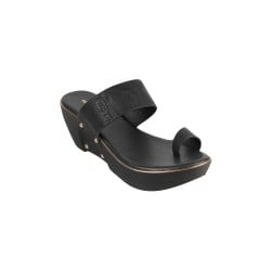 Women Black Casual Sandals