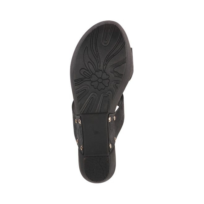 Mochi Women Black Casual Sandals (SKU: 34-29-11-37)