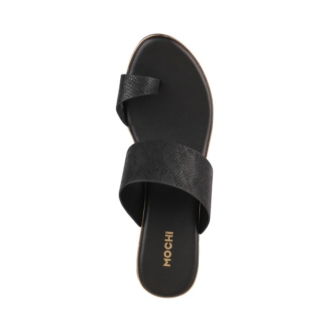 Mochi Women Black Casual Sandals (SKU: 34-29-11-37)