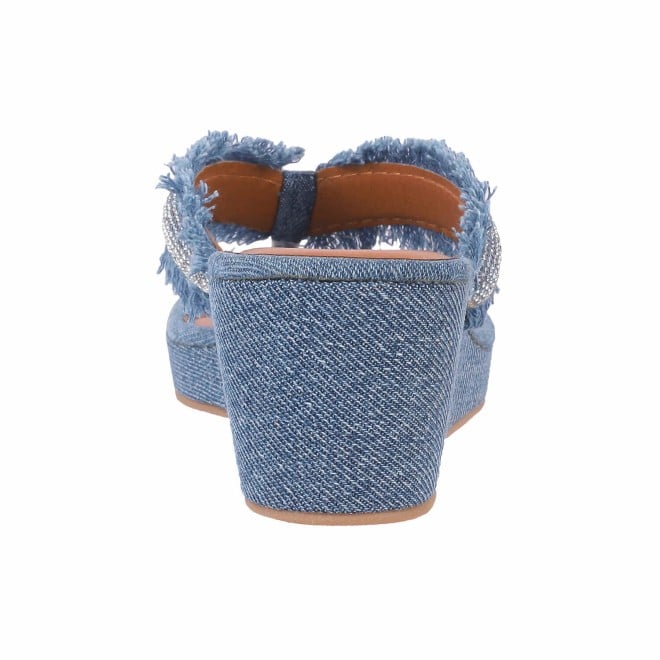 Mochi Women Blue Casual Slippers (SKU: 34-305-45-37)