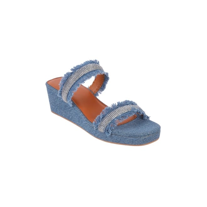 Mochi Women Blue Casual Slippers (SKU: 34-306-45-36)