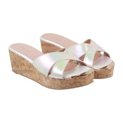 Women Gold Casual Sandals