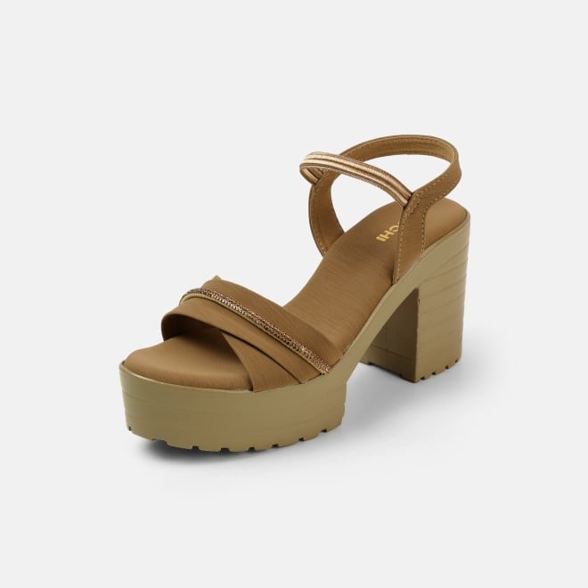 Mochi Women Beige-red Casual Sandals (SKU: 34-311-89-35)