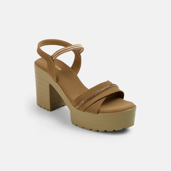 Mochi Women Beige-red Casual Sandals (SKU: 34-311-89-35)