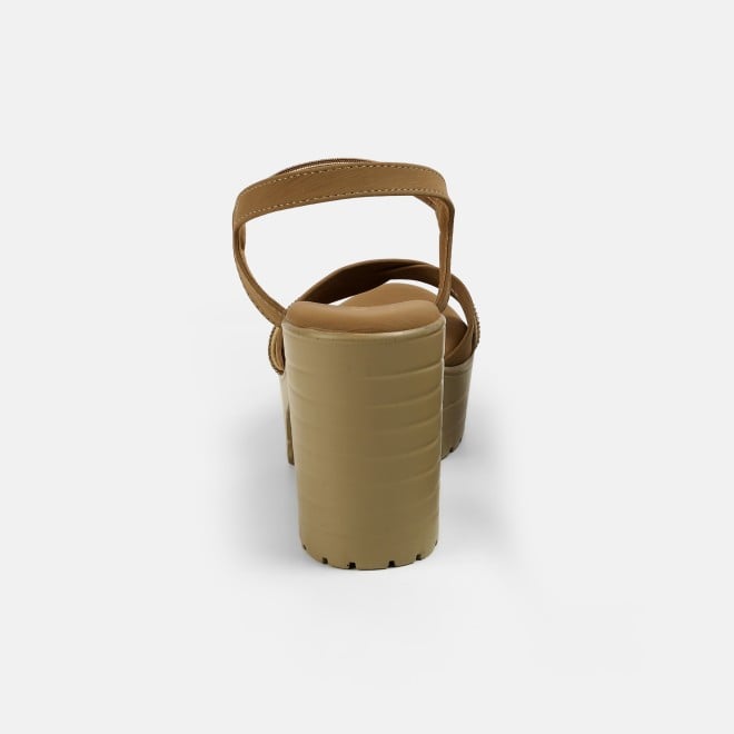 Mochi Women Beige-red Casual Sandals (SKU: 34-311-89-35)