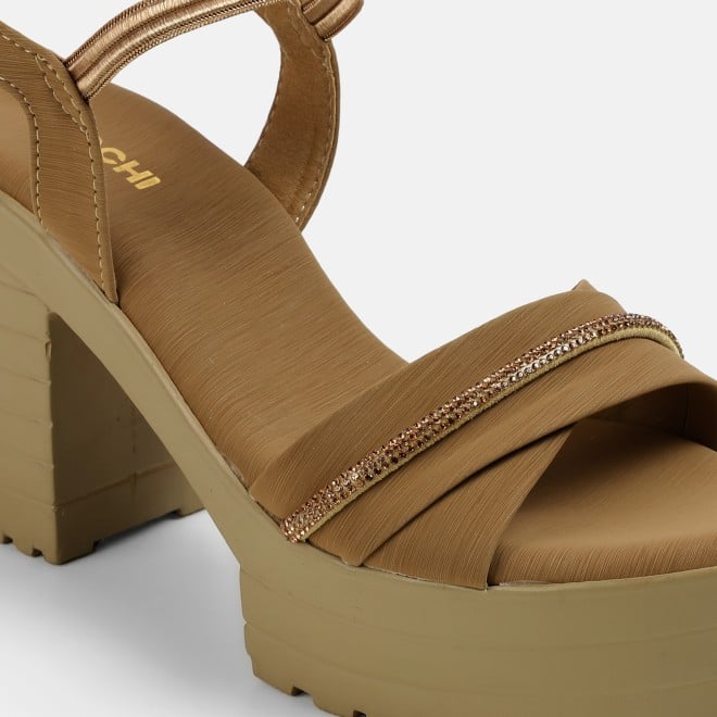 Mochi Women Beige-red Casual Sandals (SKU: 34-311-89-35)