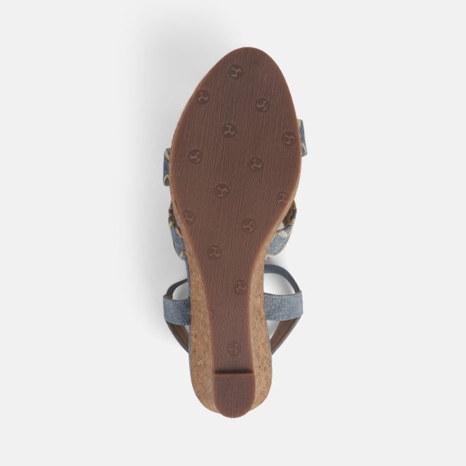 Mochi Women Blue Casual Sandals (SKU: 34-354-45-36)