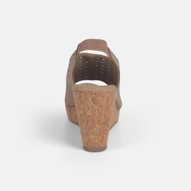 Mochi Women Beige Casual Sandals (SKU: 34-355-20-36)