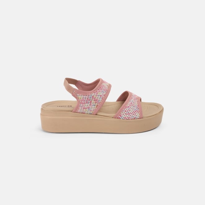 Mochi Women Pink Casual Sandals (SKU: 34-358-24-36)
