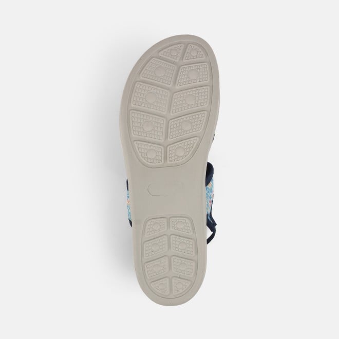 Mochi Women Blue Casual Sandals (SKU: 34-358-45-36)