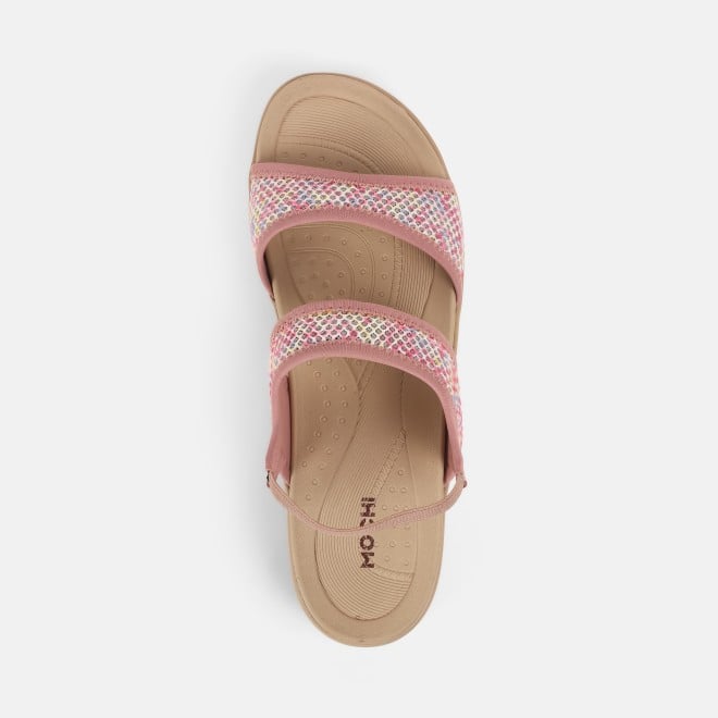 Mochi Women Pink Casual Sandals (SKU: 34-358-24-36)