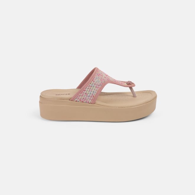 Mochi Women Pink Casual Slippers (SKU: 34-359-24-36)