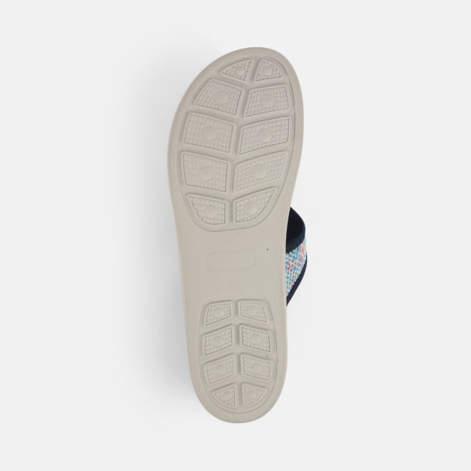 Mochi Women Blue Casual Slippers (SKU: 34-359-45-36)
