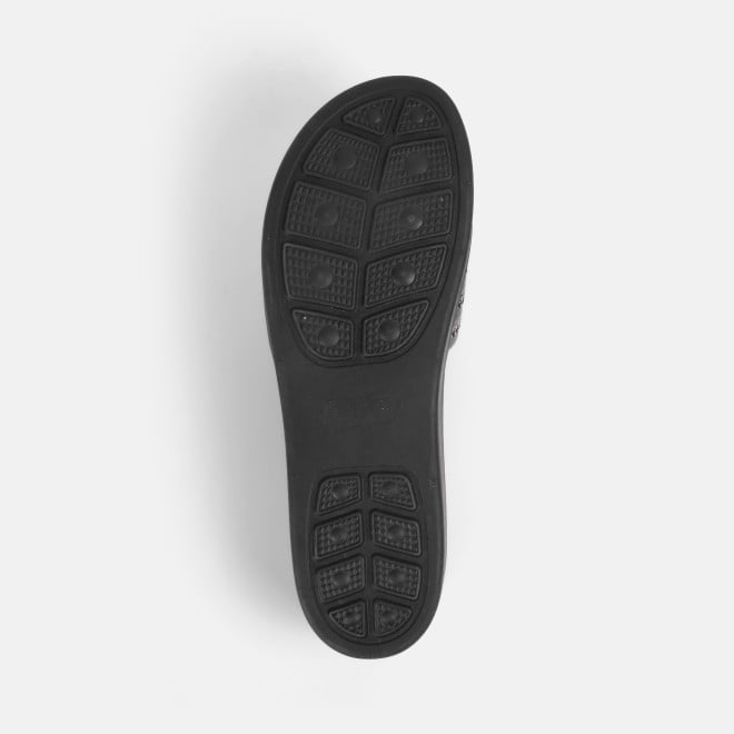Mochi Women Black Casual Slip Ons (SKU: 34-360-11-36)