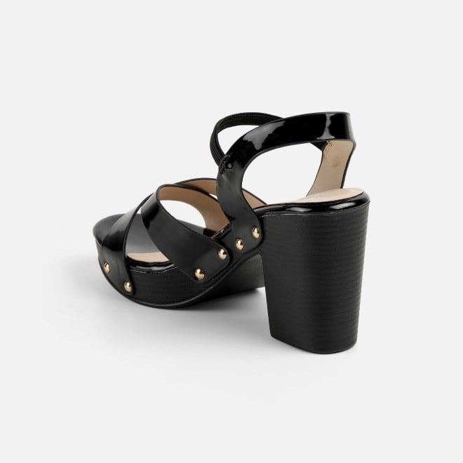 Mochi Women Black Casual Sandals (SKU: 34-362-11-36)