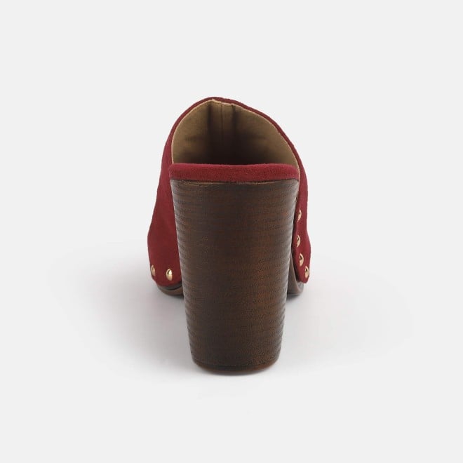 Mochi Women Red Casual Slippers (SKU: 34-363-18-38)