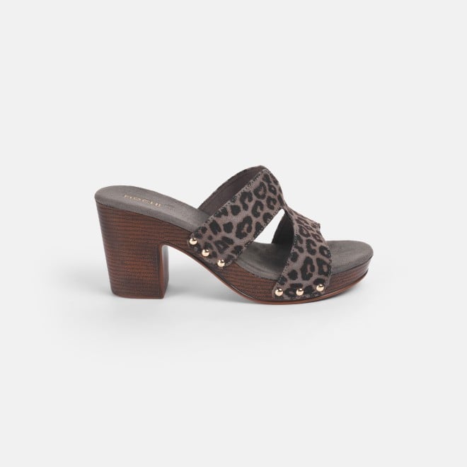 Mochi Women Grey Casual Slip Ons (SKU: 34-364-14-36)