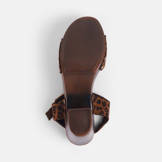 Mochi Women Tan Casual Sandals (SKU: 34-365-23-36)