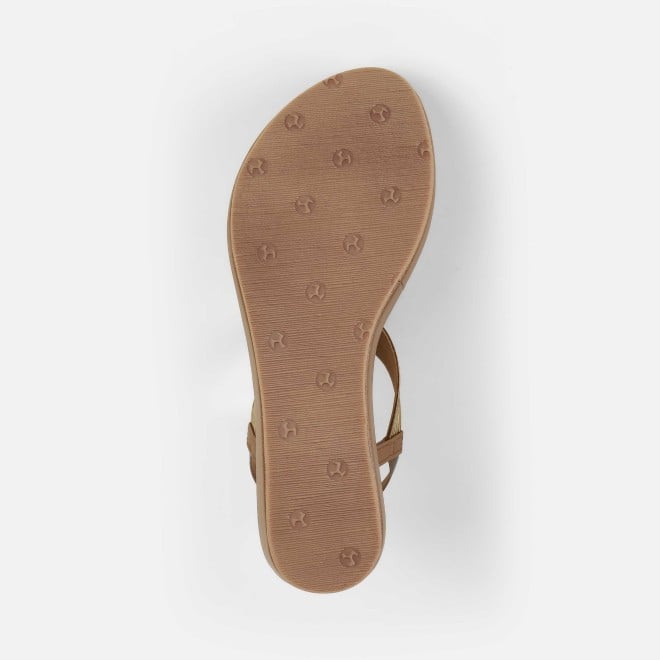 Mochi Women Antic-gold Casual Sandals (SKU: 34-382-28-36)