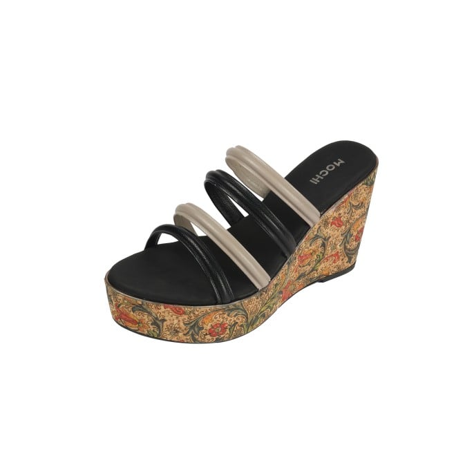 Mochi Women Black Casual Slip Ons (SKU: 34-390-11-36)