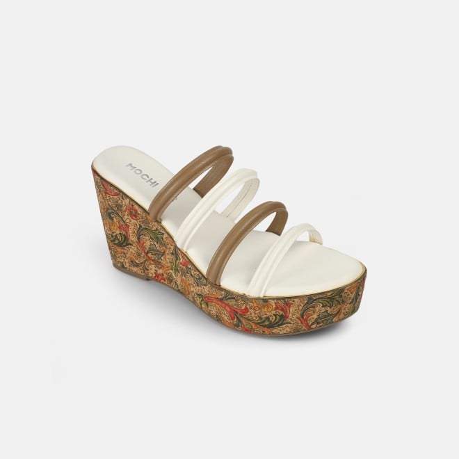 Mochi Women White Casual Slip Ons (SKU: 34-390-16-36)