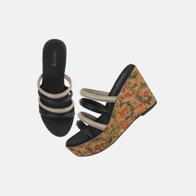 Mochi Women Black Casual Slip Ons (SKU: 34-390-11-36)