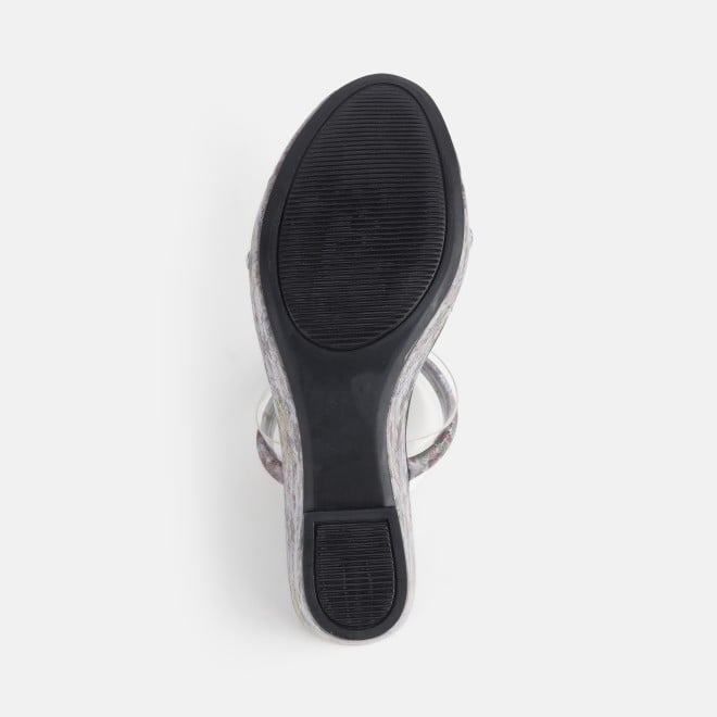 Mochi Women Gun-metal Casual Slip Ons (SKU: 34-391-29-36)