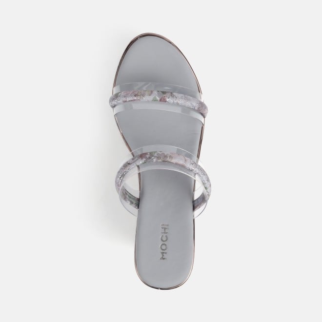 Mochi Women Gun-metal Casual Slip Ons (SKU: 34-391-29-36)