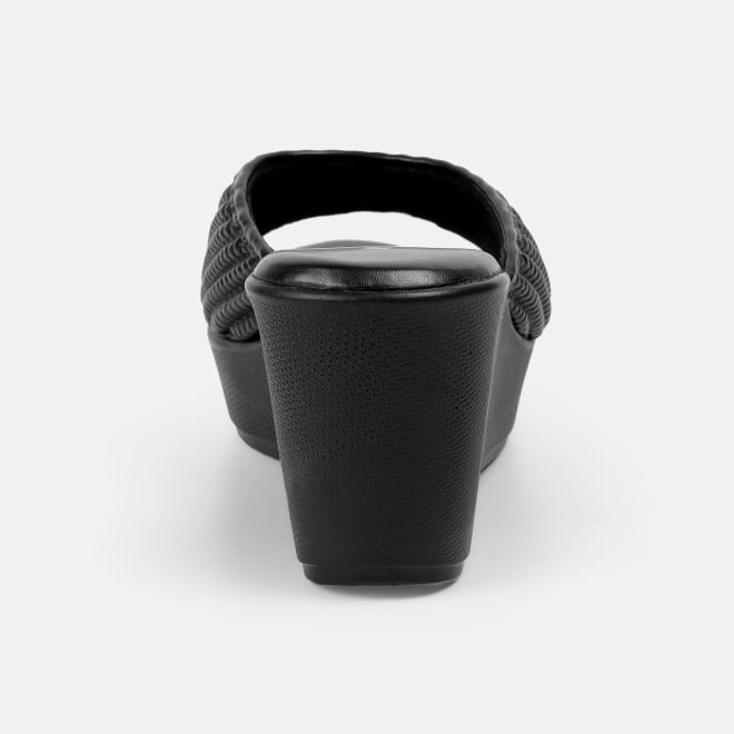 Mochi Women Black Casual Slip Ons (SKU: 34-398-11-36)