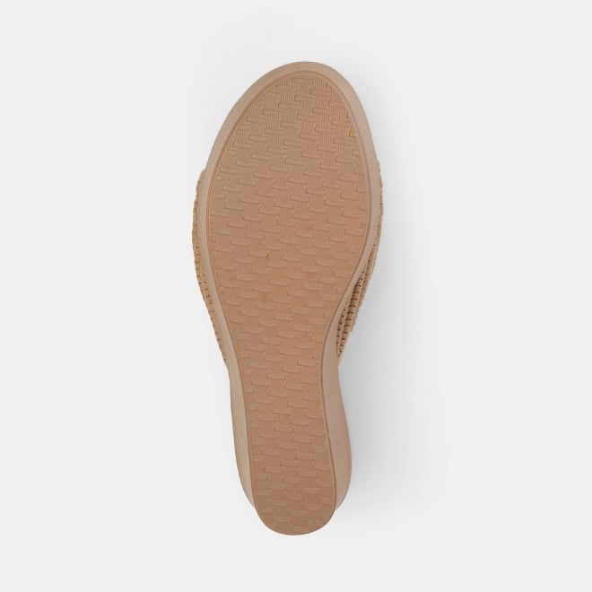 Mochi Women Brown Casual Slip Ons (SKU: 34-398-12-36)