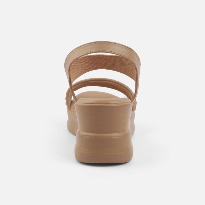 Mochi Women Brown Casual Sandals (SKU: 34-399-12-36)