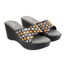 Women Black Casual Sandals