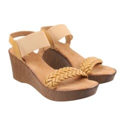 Women Beige Casual Sandals