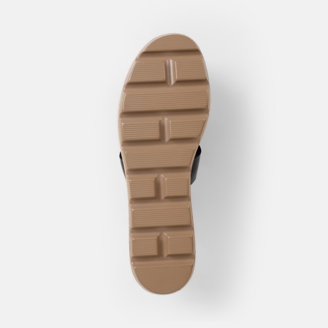 Mochi Women Black Casual Slip Ons (SKU: 34-420-11-35)