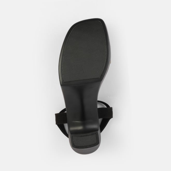 Mochi Women Black Casual Sandals (SKU: 34-422-11-36)