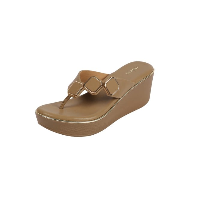 Mochi Women Rose-wood Casual Slippers (SKU: 34-425-9-36)