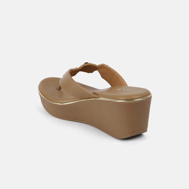 Mochi Women Rose-wood Casual Slippers (SKU: 34-425-9-36)