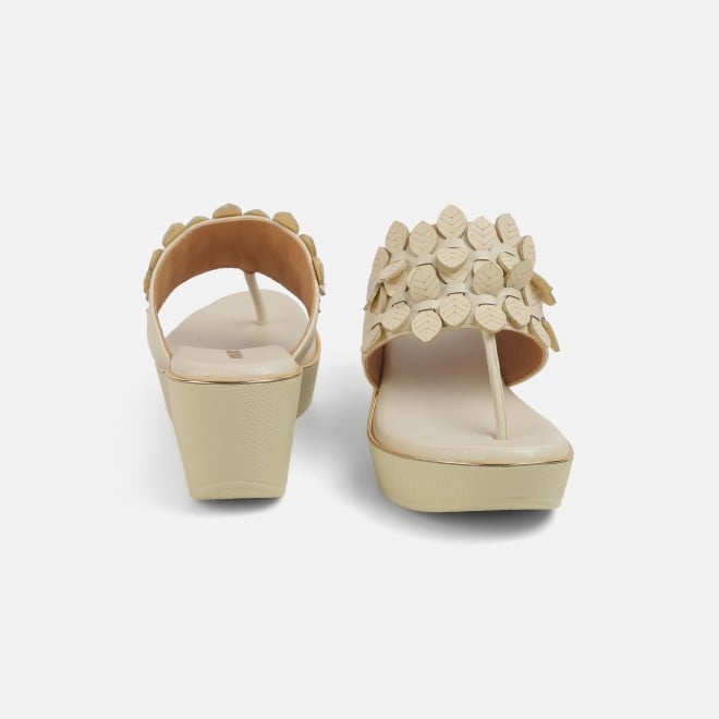 Mochi Women Beige Casual Slip Ons (SKU: 34-435-20-35)