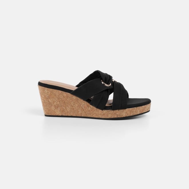 Mochi Women Black Casual Slip Ons (SKU: 34-438-11-36)