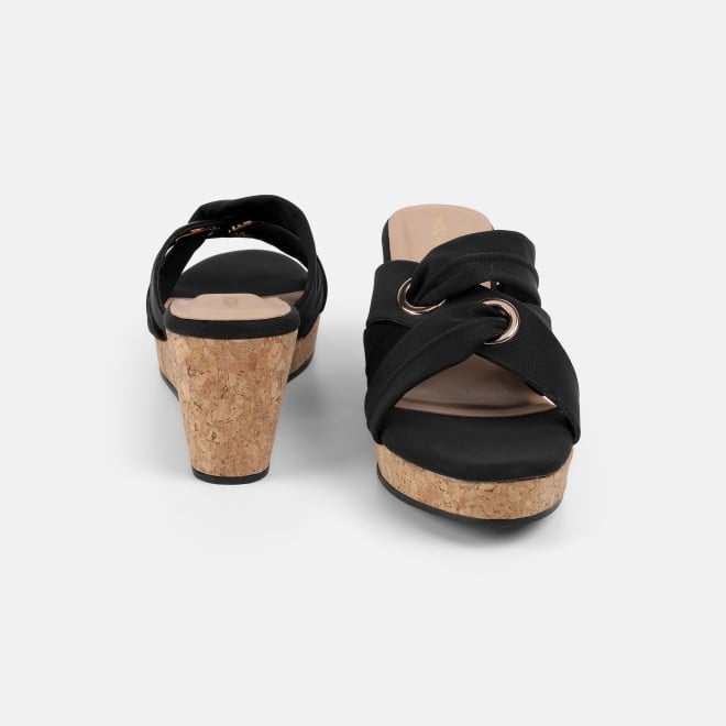 Mochi Women Black Casual Slip Ons (SKU: 34-438-11-36)