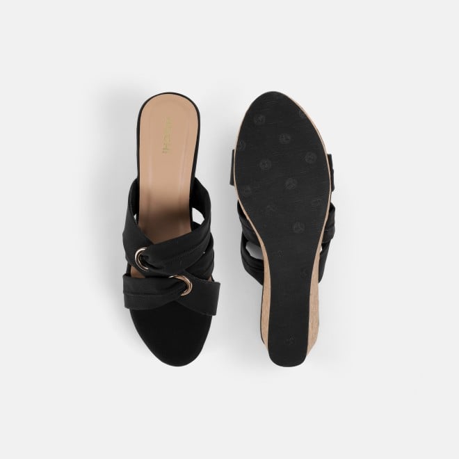 Mochi Women Black Casual Slip Ons (SKU: 34-438-11-36)