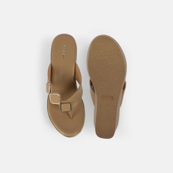 Mochi Women Rose-wood Casual Slippers (SKU: 34-800425-9-36)