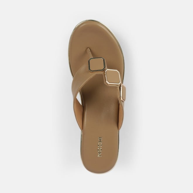 Mochi Women Rose-wood Casual Slippers (SKU: 34-800425-9-36)