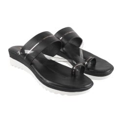 Women Black Casual Sandals